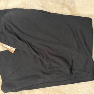 SKIMS Black Wide Leg Pants